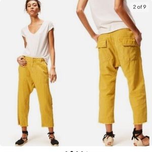 Nili lotan Luna pants/ mustard